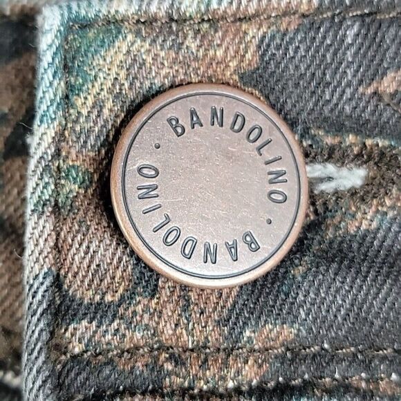 Bandolino Women's Skinny Jeans - Floral Pattern - Picture 9 of 12